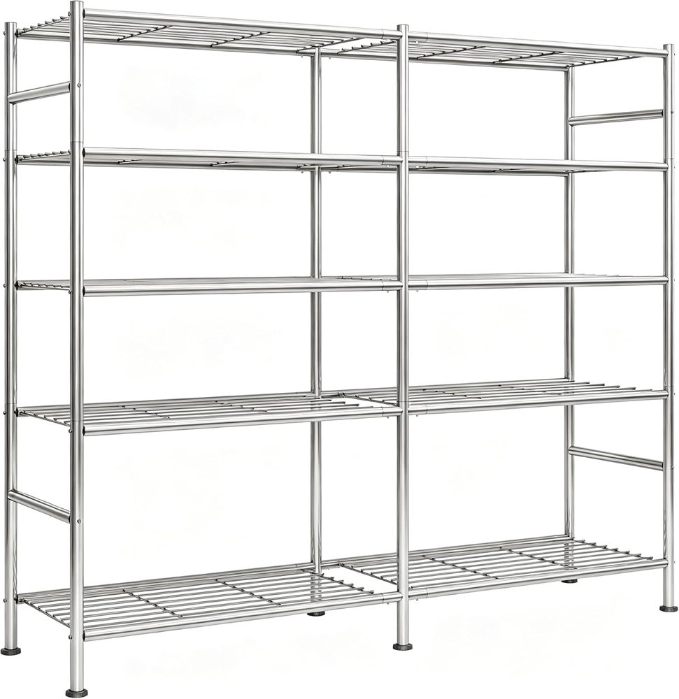 Sakugi 4-Tier Heavy-Duty Garage Storage Shelves, 59.1"x15.7"x55.7" — view 5