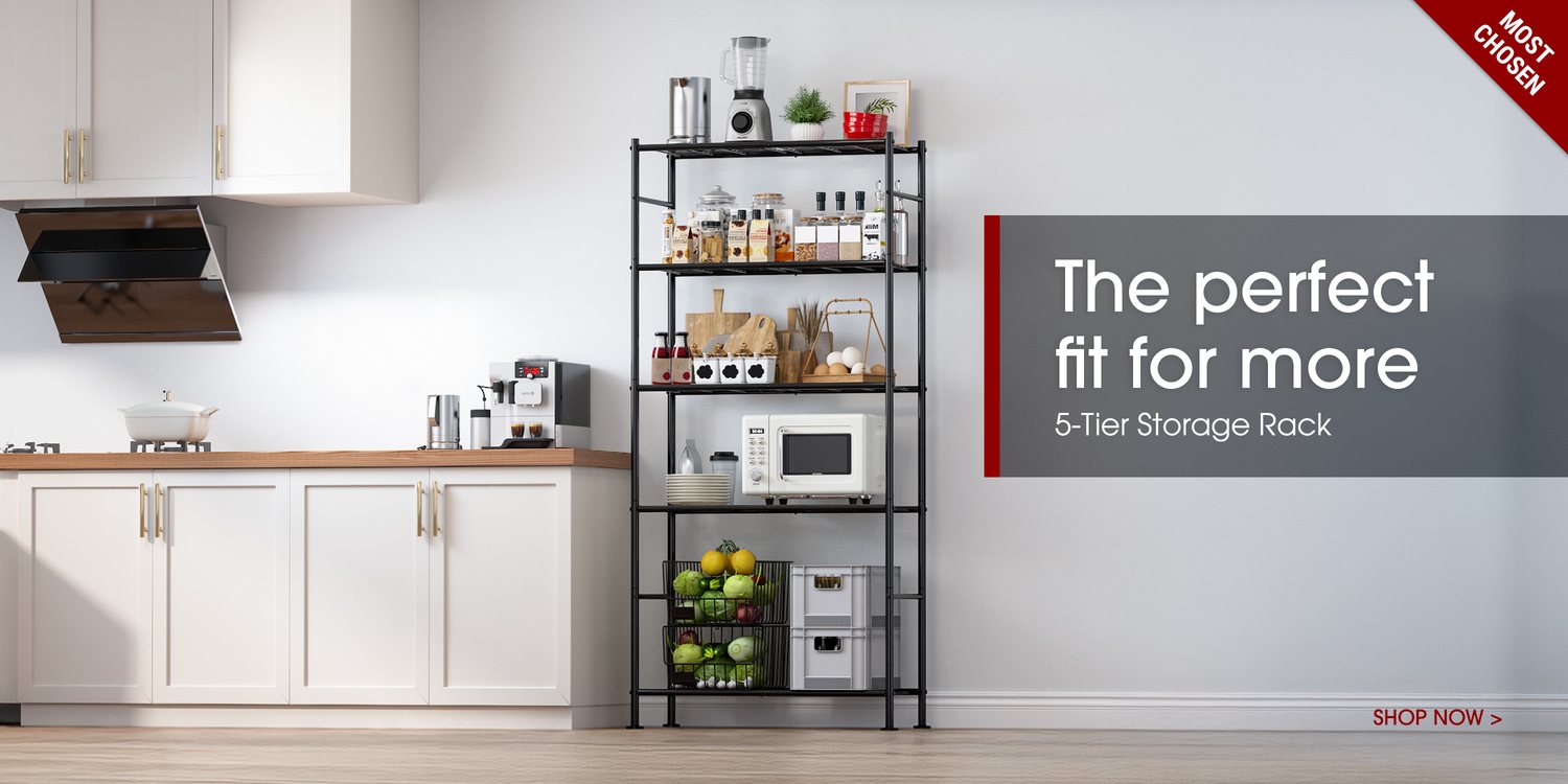 Sakugi metal storage shelves