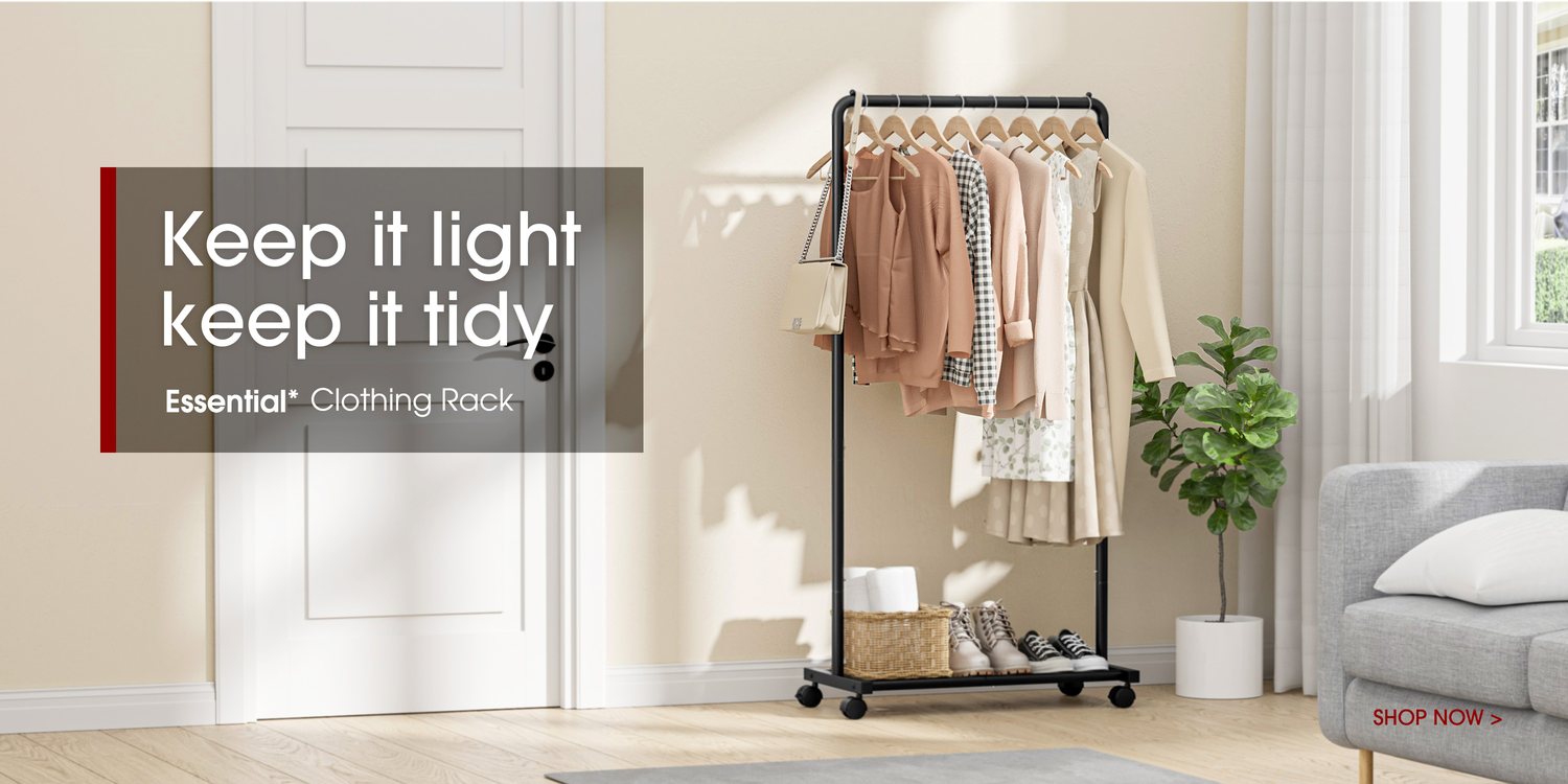 Clothes rack with shelves: a buying guide